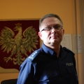 Tomasz Gołaski Komendant Powiatowy Policji w Lubinie