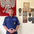Mł. insp. Artur Bujak - komendant powiatowy policji