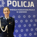Podinsp. Julia Kurek-Ostapowicz - komendant KPP Jawor