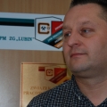 Marcin Braszczok, przewodniczący oddziału ZZPPM przy ZG Lubin. 